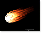 рисунки в 3d Max , комета