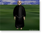 рисунки в 3d Max , монах